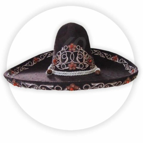 Sombrero Charro de Lana  LQS 04