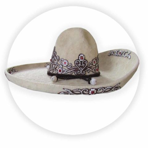 Sombrero Charro de Lana  LQS 05