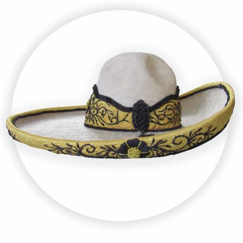 Sombrero Charro de Lana  LQS 06